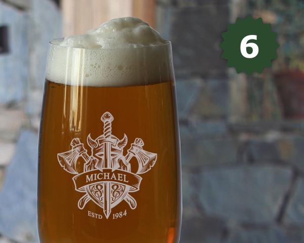 Biertulpe Axt und Schwert